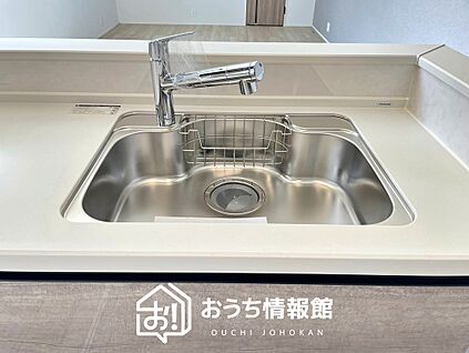 浄水器内臓ハンドシャワー付シンク