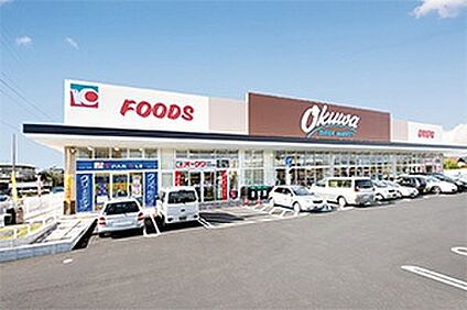 オークワ西改田店 1000ｍ(徒歩13分)
