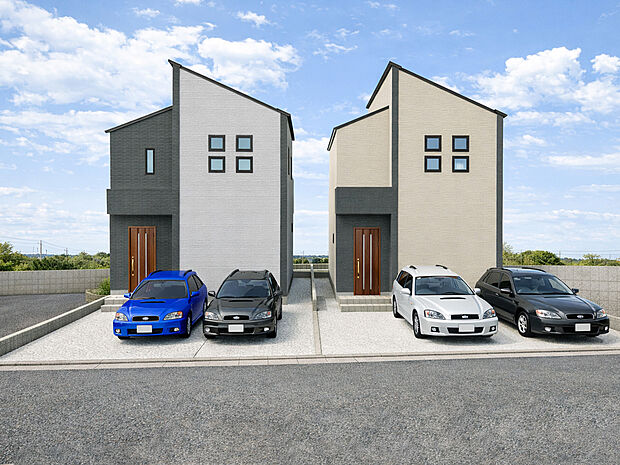 【【建物イメージパース】】建売では叶わないプラン・カラーセレクトのご相談が可能！