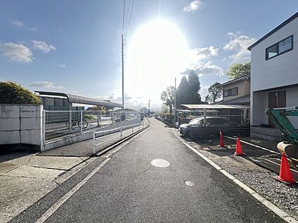 前面道路