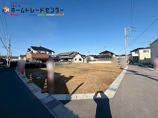【現地外観写真】
資料送付・ご見学即対応！建物完成しておりますので、室内ご内覧いただけます♪ご不明点等、スタッフがしっかりと説明させていただきますので、安心して現地をご覧ください♪
