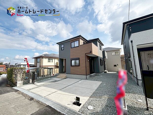 【現地外観写真】※1号棟
■当日のご見学予約も承ります♪同じものは２つとない「夢のマイホーム」との出会いが待っているかもしれません♪