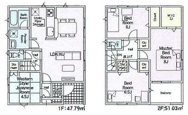 【4LDK】◇8帖の洋室には2帖分の広々したウォークインクローゼット付き♪
◇「１分でも家事の時間を短縮したい」という思いを形に！水回り集中の家事動線♪
◇来客用にもお子様の遊び部屋としても利用できる『和室』付き♪