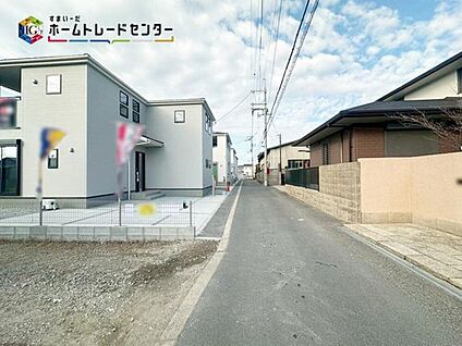  前面道路含む現地写真