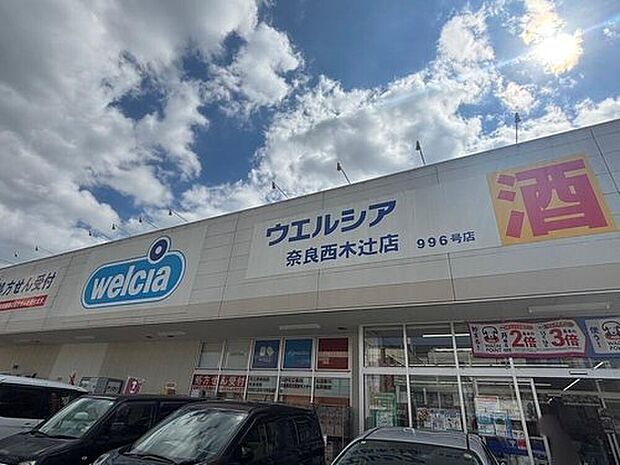 ウエルシア奈良西木辻店（約1,020m）