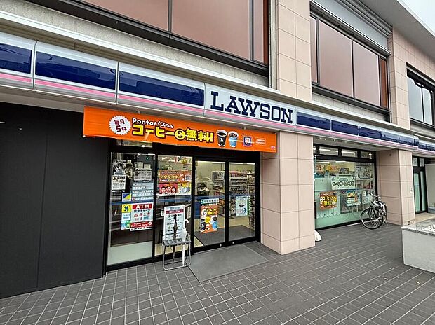 ローソン学園前北店（約587m）