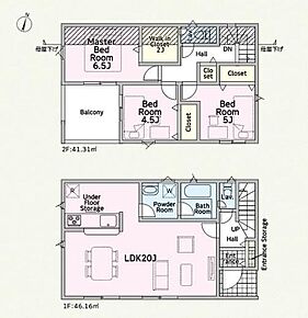 ◇広々20帖のリビングはご家族皆さまの憩いの空間♪◇全居室収納完備＋ＷＩＣ完備でお部屋スッキリ☆◇2部屋から出入り可能な広々したバルコニー付き♪お洗濯物が多くても大丈夫です♪ 