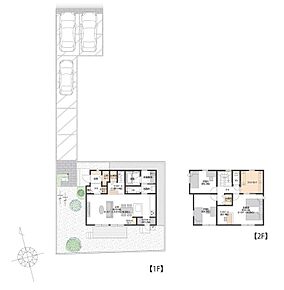 ファミリークローク、おでかけクローク、土間クロークなど、収納が充実しています。主寝室には約2.5帖のワークスペースがあり、テレワークや読書のスペースなどにご活用いただけます。 
