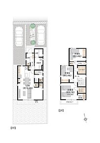 ■C号地
全居室の収納に加え、ファミリークロークや土間クローク、階段下収納など、多彩な収納設備を揃えました。 