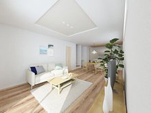 【建物プラン例(2号地)】建物価格 2000万円(税込)
※イメージパース