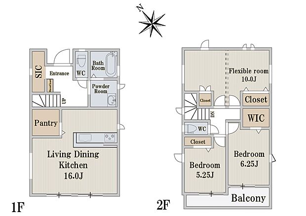 4号棟 - 間取り図