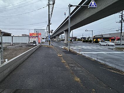 前面道路