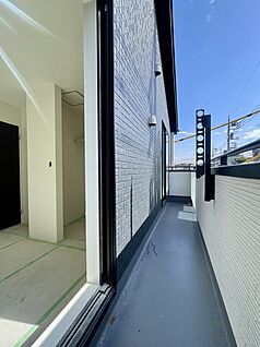 南側バルコニー