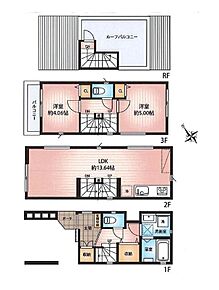 ※建物面積に車庫部分5.26m2、備蓄倉庫1.55m2含む 