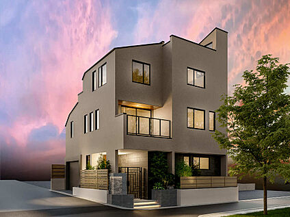 外観　完成予想パース