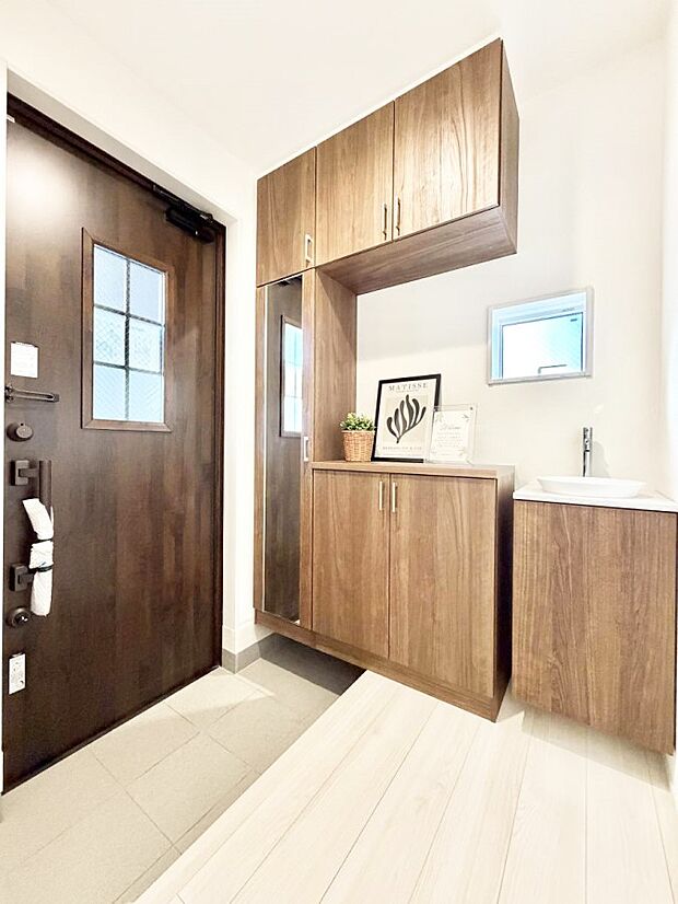 ■玄関はお家の顔!おしゃれな玄関でお客様をお迎え!