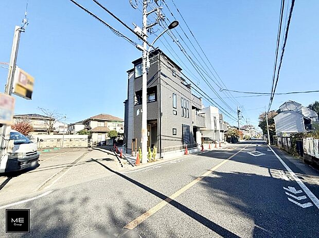 【前面道路含む現地写真】■新しい住まい、街の新しい風景
