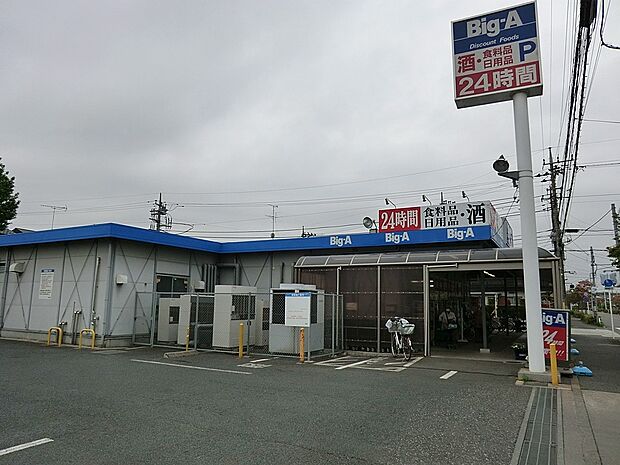 ビッグ・エー東大和奈良橋店(約800m・徒歩10分)