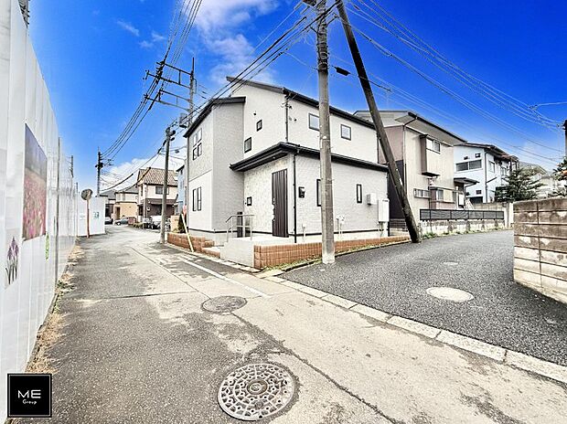 【前面道路含む現地写真】■新しい住まい、街の新しい風景