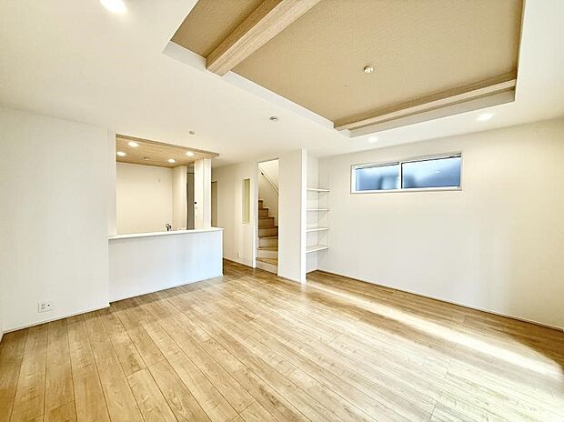 【リビング】■心落ち着く場所、ゆったり過ごせるリビング