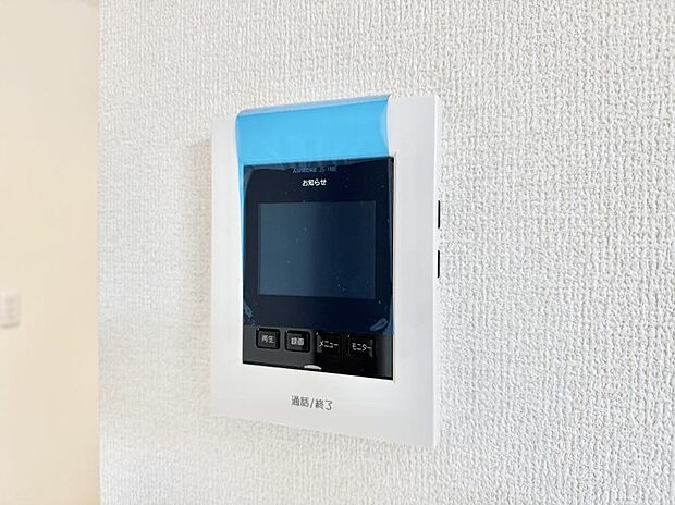 【TVモニター付インターフォン】■訪問者を確認できて安心感が増します