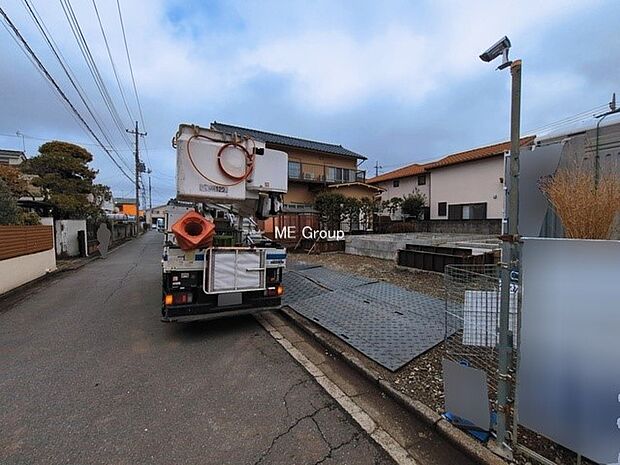 【前面道路含む現地写真】■新しい時代の息吹を感じる、心地よい環境