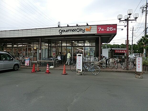 グルメシティ立川若葉店（約606m・徒歩8分）