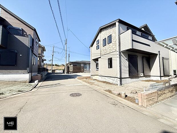 【前面道路含む現地写真】■新しい住まい、街の新しい風景
