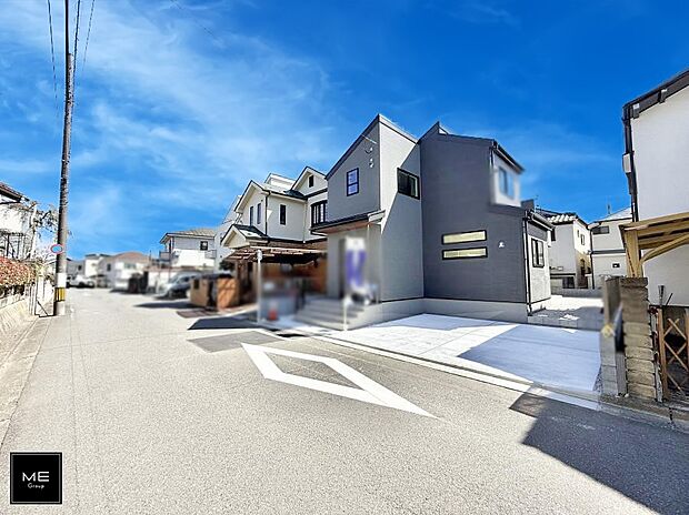 【前面道路含む現地写真】■新しい住まい、街の新しい風景