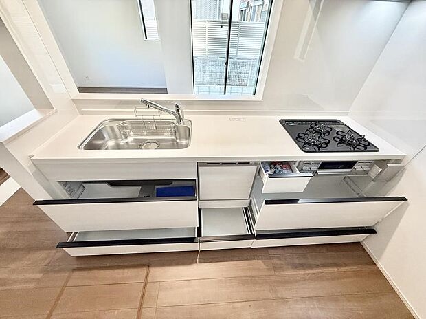 【キッチン】■料理がもっと楽しくなる、快適なキッチン空間