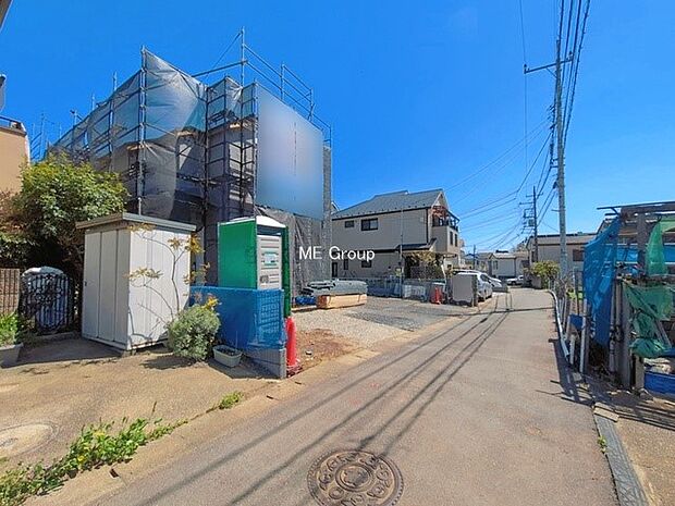 【前面道路含む現地写真】■新しい時代の息吹を感じる、心地よい環境