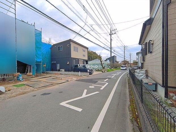 【前面道路含む現地写真】現況写真