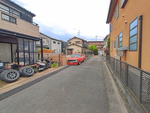 【前面道路含む現地写真】■新しい住まい、街の新しい風景