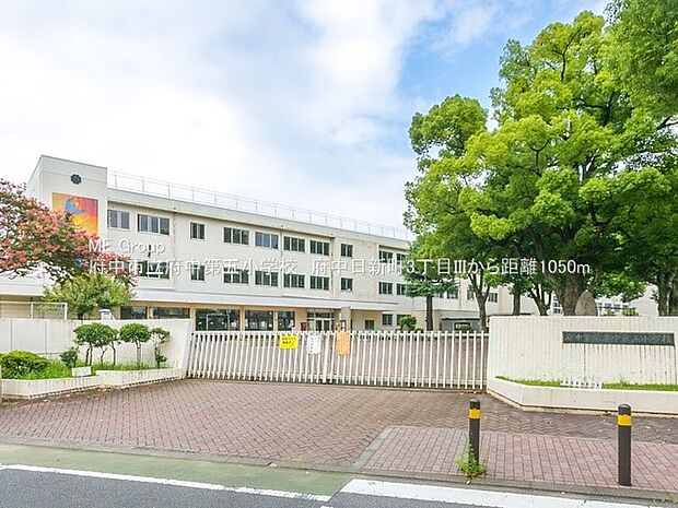 府中市立府中第五小学校(約1,050m・徒歩14分)