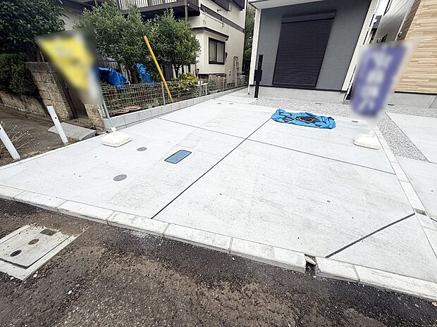 【駐車場】1号棟  ■自宅にカースペースがあると助かります