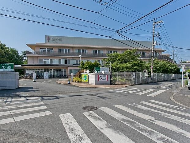 新山手病院（約1,600m・徒歩20分）