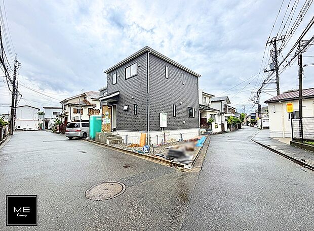 【前面道路含む現地写真】■新しい住まい、街の新しい風景