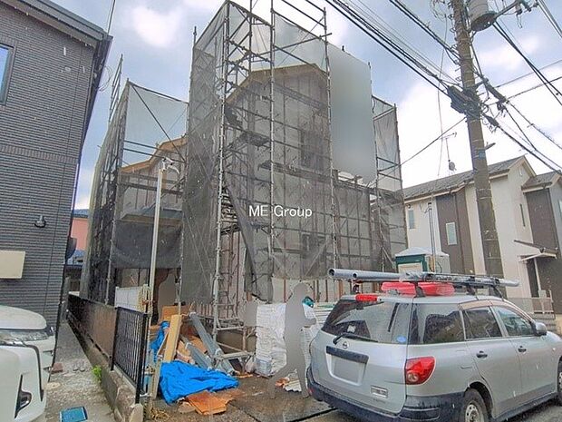 【現地外観写真】1号棟 ■暮らしを彩る充実した設備仕様が備わった住まい