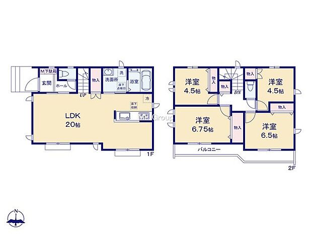 【4LDK】N号棟