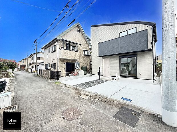 【前面道路含む現地写真】■新しい住まい、街の新しい風景