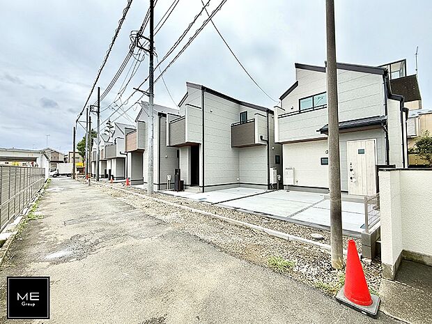 【前面道路含む現地写真】■新しい時代の息吹を感じる、心地よい環境