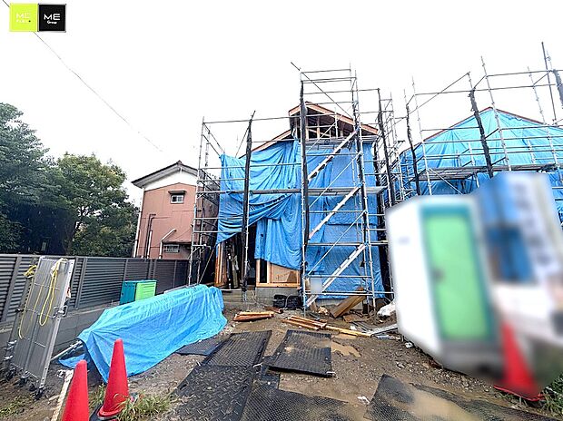 【現地外観写真】1号棟 現況写真