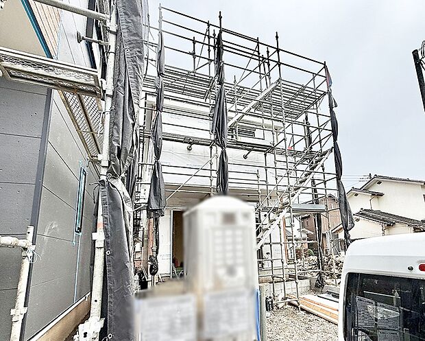 【現地外観写真】3号棟 ■暮らしを豊かにする充実した仕様設備で快適に