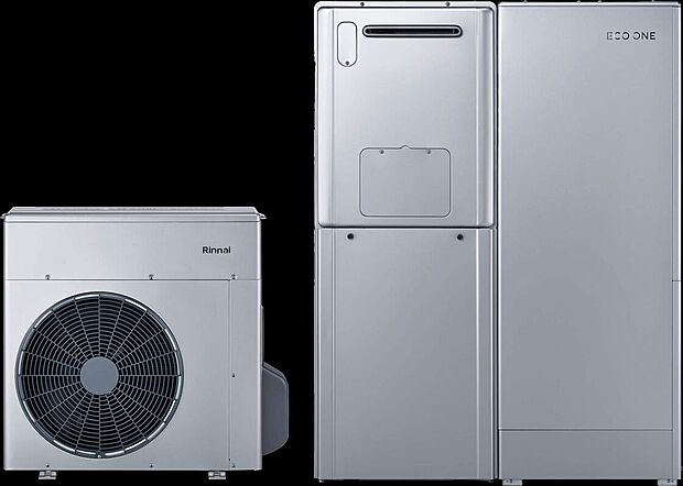【発電・温水設備】■ECO ONEガスと電気を組み合わせたハイブリッド給湯器です。停電や災害時にも強いレジリエンス性能も搭載しています。