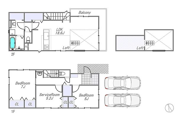 【2号棟間取り図】