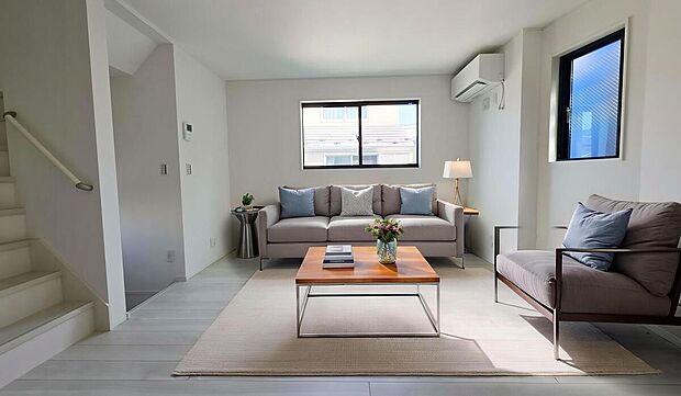 2025年10月築後未入居戸建!コンパクトでありながら工夫された間取りプラン!
※CG加工で家具を設置しております