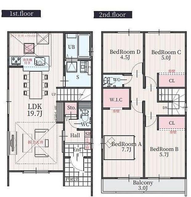 (1号棟)、価格5999万円、4LDK、土地面積101.22m2、建物面積100.7m2