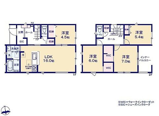 (３号棟)、価格2580万円、4LDK、土地面積200m2、建物面積107.24m2