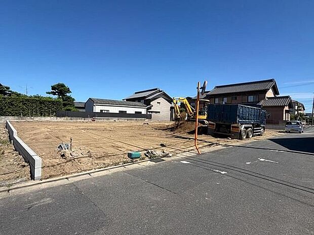 名鉄津島線「七宝」駅まで徒歩15分♪完成に向けて現在建築工事中です☆住宅の構造や設備仕様・完成イメージなどの資料もお送りいたします♪お問い合わせ下さい☆