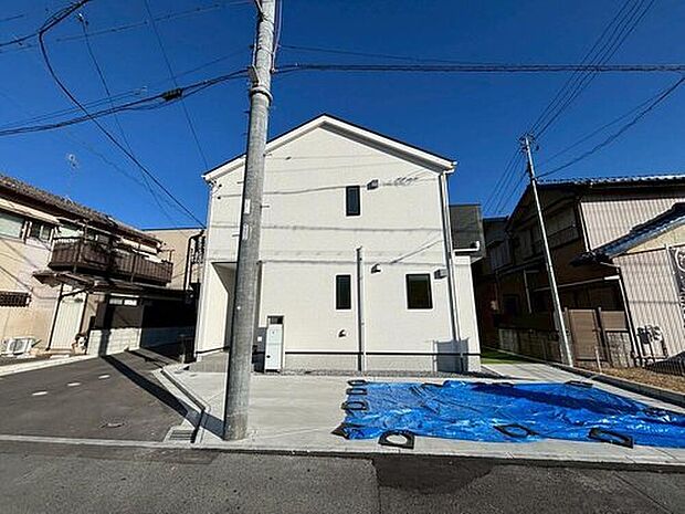 【現地外観写真】建築中のためモデルハウスで構造説明会を開催しております☆設備や構造などご説明いたします！お気軽にお問い合わせください♪